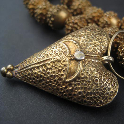 Yoruba Bronze Pendant