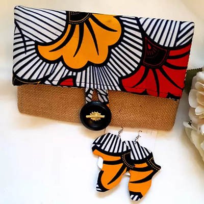 Kente Cloth Tote Bag