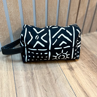 Ethiopian Leather Messenger Bag