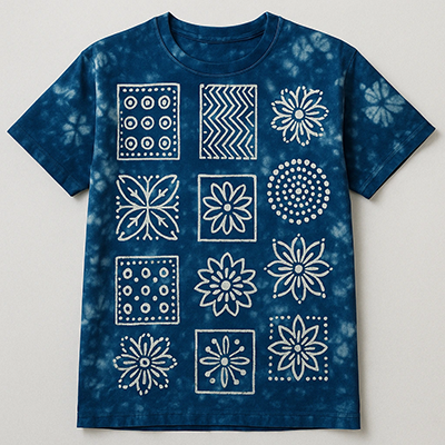 Adire Tie-Dye T-Shirt
