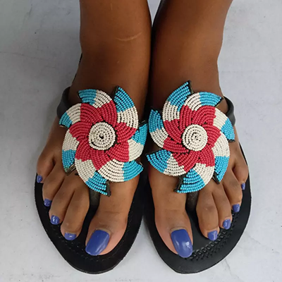 Ghanaian Print Espadrilles